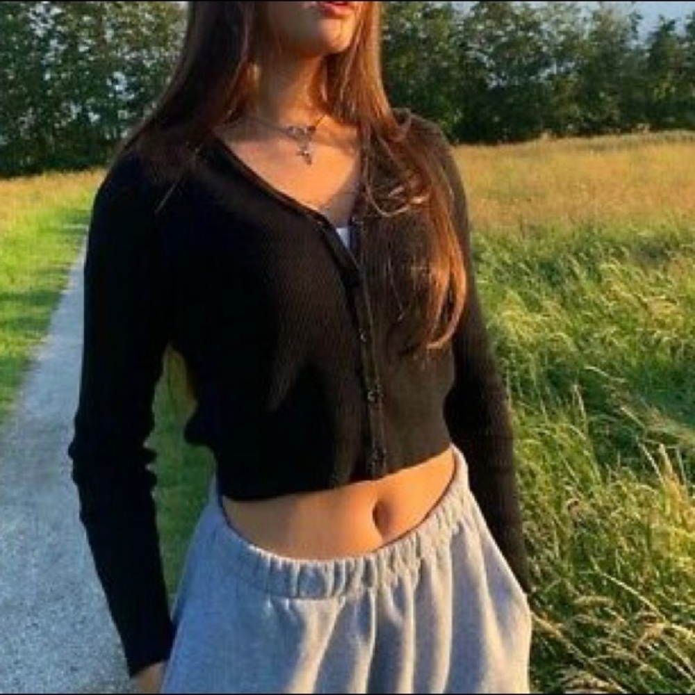Brandy Melville Button Up Sweater